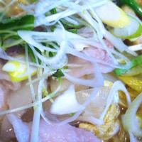 「ちゃんこラーメン+大盛り」@ちゃんこらーめん時津洋の写真