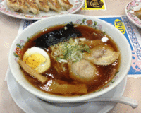 「中華そば（504円）」@餃子の王将 草加店の写真