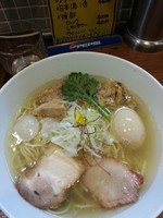 「年越しラーメン　限定【塩】」@麺処 びぎ屋の写真
