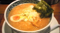 「味噌ラーメン（７５０円）」@つけ麺 秋山の写真