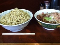 「大豚つけ」@ラーメン二郎 めじろ台法政大学前店の写真