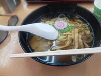 「醤油ラーメン」@らーめん さのや 東北自動車道下り佐野SA店の写真