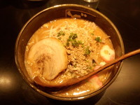 「胡麻づくしの味噌ラーメン」@東京スタイルみそラーメン ど・みそ ららぽーと豊洲店の写真