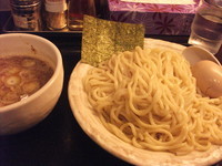 「味玉つけめん」@煮干しらーめん青樹 立川店の写真