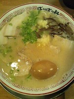 「チャーシューメン（味玉トッピング）」@博多らーめん ばりばり軒 一宮本店の写真