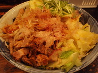 「味噌油そば(800円)中盛(50円)」@ガガガ職堂 A short chainの写真