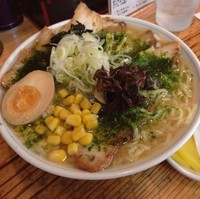 「こってりみそチャーシューメン（￥850）」@金ちゃんラーメン 河北店の写真