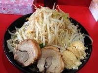 「味噌ラーメン中盛（８００円）ヤサイ・ニンニクW」@ジャンクガレッジ 北浦和店の写真