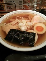 「中華そば　煮卵無料サービス　６００円」@新潟ごっつぉ 田中屋の写真