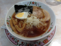 「中華そば（504円）」@餃子の王将 駒込店の写真