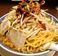 「辛豪ーめん(大辛)750円」@豪ーめん 北上店の写真