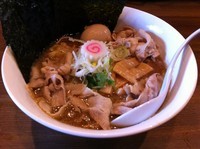 「【麺処あきらしぐれ】特製中華そば(並)」@ラーメンアキラの写真