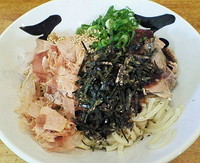 「まぜそば　７００円」@ラーメン天天の写真