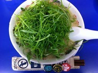 「こってりラーメン＋葱」@来来亭 日野店の写真