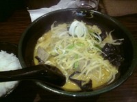 「味噌おろちょん」@北海道らーめん ひむろ 錦糸町店の写真