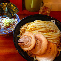 「特製つけそば、特盛」@中華蕎麦 とみ田の写真