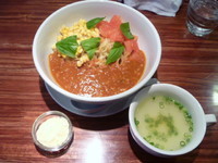 「海老トマット（普通盛）　５００円」@EBISOBAT TOKYOの写真