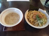 「白湯のつけ麺」@麺ゃ しきの写真