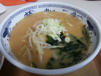 「味噌ラーメン(５８０円)」@鮫洲食堂の写真