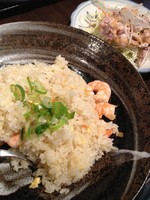 「ラーメンチャーハンセット(ｴﾋﾞﾁｬｰﾊﾝ)￥７８０」@金源 牛久店の写真