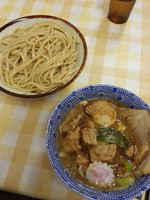 「味玉つけめん+半肉」@次念序の写真