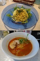 「アンチョビの和え麺＆トムヤムクンらあめん＋旨辛」@JAZZ麺 2.7の写真
