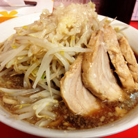 「豚入りラーメン中 800円」@がってんの写真