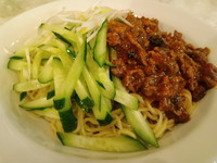 「東北まぜそば　500円」@龍興飯店の写真