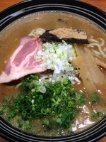 「真空ラーメン(低温、大盛・無料)￥７００」@麺屋 正元 つくば南店の写真