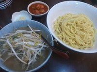 「味噌つけ麺￥810＋チンピラ玉子￥150＝￥960」@味噌麺処 花道庵の写真