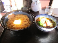 「スパイシーカレーつけ麺(あつもり)大盛り850円」@大黒屋本舗 春日部店の写真
