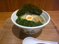 「塩味　のりらぁめん」@開花屋 楽麺荘 御在所SA店の写真