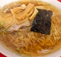 「ラーメン＋半チャーハン(450円＋300円)」@昇華の写真