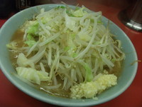 「小ラーメン（ヤサイ・ニンニク）」@ラーメン二郎 桜台駅前店の写真