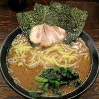 「ラーメン￥６５０」@らーめん武道家 口の写真