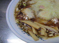 「ワンタンメン」@中華そば みたかの写真