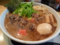 「軟骨えびそば+味付け玉子」@麺屋 白神の写真