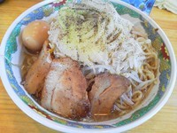 「野菜らぁめん大盛（野菜マシ、アブラマシ、ニンニク抜き）＋味玉」@麺魂 39の写真