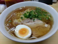 「醤油ラーメン年始サービス(３００円)」@ヌードルキッチン MUKUANの写真