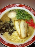 「白味玉らーめんとユーチンリー丼のセット800円」@麺家 徳 晴海トリトンスクエア店の写真