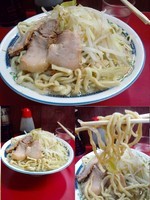 「小ラーメン　ヤサイ500円」@ラーメン二郎 目黒店の写真