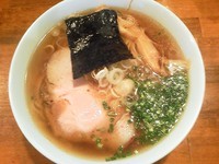 「濃厚魚出汁・醤油（大盛）￥760円（＋100円）」@喜元門 水戸笠原店の写真