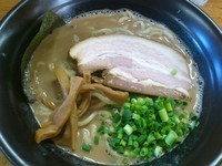 「【期間限定】超濃厚煮干しラーメン ￥850」@麺屋信玄の写真