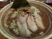 「らーめん（700円）＋太麺変更（50円）＋大盛り（0円）」@いだてんの写真