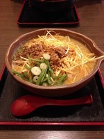「信州味噌ラーメン+肉ネギ」@味噌蔵麺四朗 半田店の写真