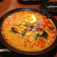 「担々麺+コーンバター」@らーめん 学の写真