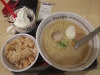 「玉子入りラーメンデザートセット640円」@スガキヤ 新瑞橋イオンモール店の写真