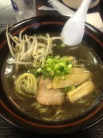 「黒らうめん　６００円」@黒らうめん炭蔵の写真