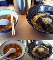 「つけ麺あつもり ￥750→￥500（1月末まで値引）」@三國家 環二号店の写真