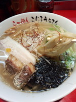 「限定塩ラーメン【クエ】(当日限定メニュー）８００円」@らーめん こじろう526 神田小川町店の写真